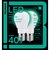 ビックアイデア　LED電球 E17 一般電球形 40W相当 昼白色 2個 広配光タイプ 【安心5年保証】LDA4NGE17SK40XBIT2P