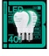 ビックアイデア　LED電球 E17 一般電球形 40W相当 昼白色 2個 広配光タイプ 【安心5年保証】LDA4NGE17SK40XBIT2P