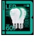 ビックアイデア　LED電球 E17 一般電球形 60W相当 昼白色 2個 広配光タイプ 【安心5年保証】LDA6NGE17SK60XBIT2P