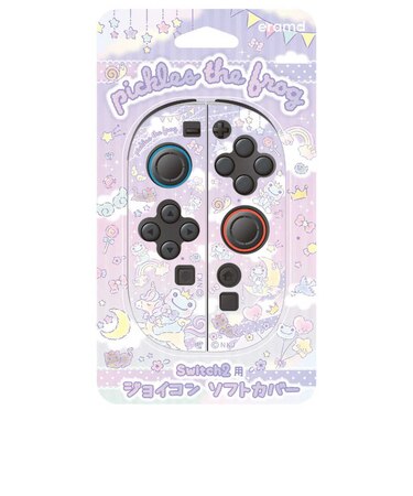 エラムド eramd Switch2用ジョイコン ソフトカバー かえるのピクルス ゆめかわSwitch2ジョイコンカエルノユメカ<br>★こちらの商品は人気商品のため、色違い・仕様違い等含め「一家族1台限り」でのご協力をお願いしております。