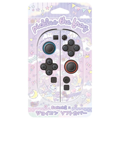 エラムド eramd Switch2用ジョイコン ソフトカバー かえるのピクルス ゆめかわSwitch2ジョイコンカエルノユメカ<br>★こちらの商品は人気商品のため、色違い・仕様違い等含め「一家族1台限り」でのご協力をお願いしております。