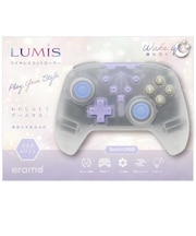 エラムド Switch2用ワイヤレスコントローラー LUMIS クリアホワイトSwitch2ワイヤレスコントローラLU