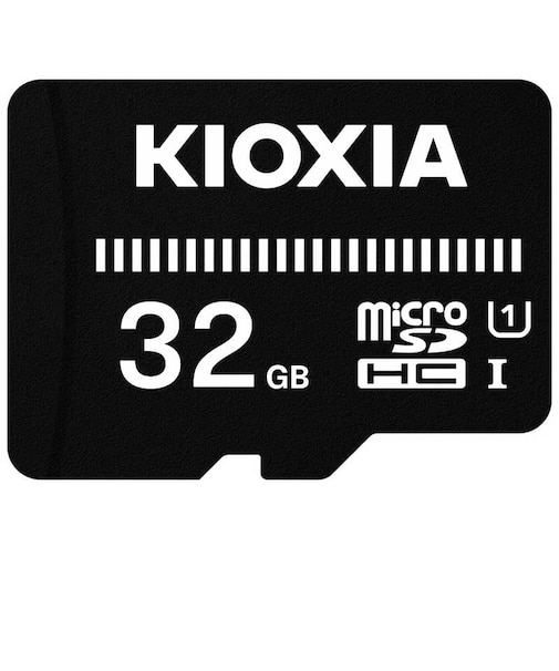 KIOXIA　microSDHCカード EXCERIA BASIC (Class10/32GB)KMUBA032G