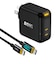 AOHI　PD-USB充電器 ケーブルセット Magcube PRO 100W USB C×2ポート PC/タブレット/携帯電話 100W急速充電 ブラックRE-JEMP100BL2