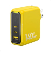 AOHI　PD-USB充電器 Magcube PRO 140W PRO 140W USB A×1ポート USB C×2ポート PC/タブレット/携帯電話 140W急速充電RE-JEMP140YL1