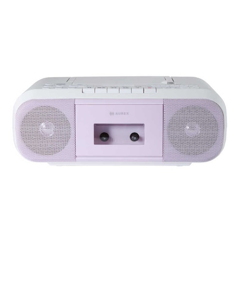 東芝　CDラジカセ AUREX ［ワイドFM対応］ ピンクAXKCR60P
