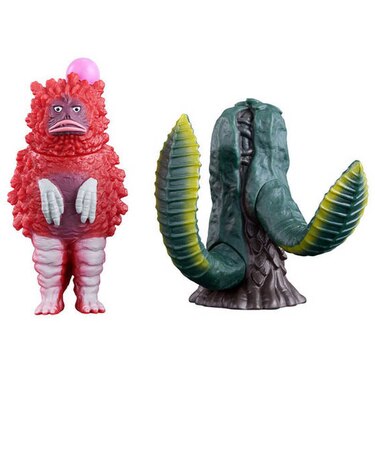 バンダイ　ウルトラ怪獣シリーズ 250 ピグモン＆スフランUK250ﾋﾟｸﾞﾓﾝｽﾌﾗﾝ