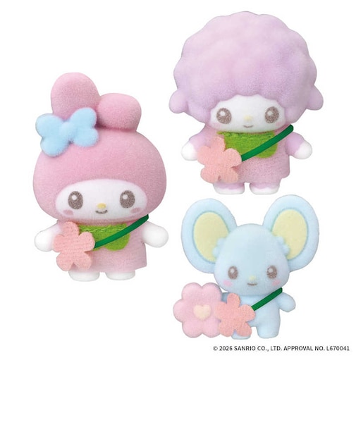 バンダイ　ぷちとも Sanrio characters マイメロディ＆フレンズセットﾌﾟﾁﾄﾓSANRIOﾏｲﾒﾛﾌﾚﾝｽﾞ