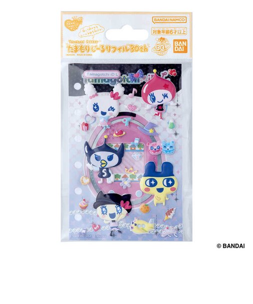 バンダイ　たまもりしーるリフィル30th Tamagotchi iDLセットﾀﾏﾓﾘ30THIDLｾｯﾄ