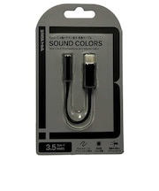 ビックアイデア　Type-C-4極イヤホン端子 3.5mmステレオミニプラグ 変換ケーブル DAC搭載(iPhone16 対応) ブラックBITHC01C35K