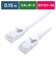 ビックアイデア　LANケーブル Cat6A スタンダード 0.15m ［0.15m / カテゴリー6A / スタンダード］ ホワイトBIMLC6A1STD015W