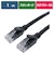 ビックアイデア　LANケーブル Cat6A スタンダード 1m ［1m / カテゴリー6A / スタンダード］ ブラックBIMLC6A1STD100K