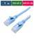 ビックアイデア　LANケーブル Cat6A スタンダード 1m ［1m / カテゴリー6A / スタンダード］ ブルーBIMLC6A1STD100A