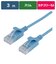 ビックアイデア　LANケーブル Cat6A スリム 3m ［3m / カテゴリー6A / スリム］ ブルーBIMLC6A1SLM300A
