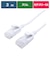 ビックアイデア　LANケーブル Cat6A スリム 3m ［3m / カテゴリー6A / スリム］ ホワイトBIMLC6A1SLM300W