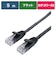ビックアイデア　LANケーブル Cat6A フラット 5m ［5m / カテゴリー6A / フラット］ ブラックBIMLC6A1FL500K