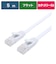 ビックアイデア　LANケーブル Cat6A フラット 5m ［5m / カテゴリー6A / フラット］ ホワイトBIMLC6A1FL500W