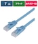 ビックアイデア　LANケーブル Cat6A フラット 7m ［7m / カテゴリー6A / フラット］ ブルーBIMLC6A1FL700A