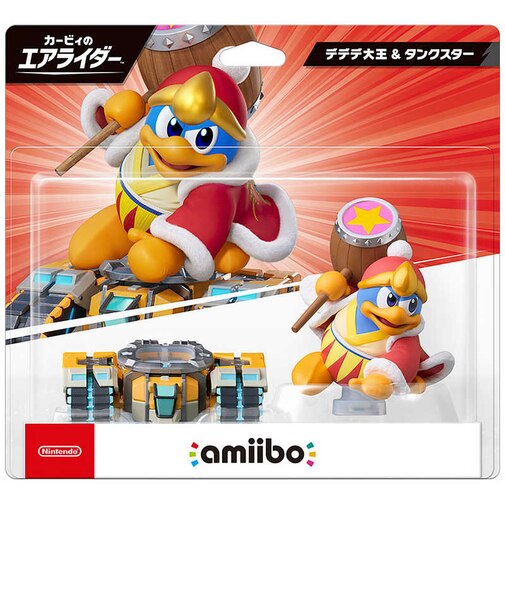 任天堂 amiibo デデデ大王&タンクスター(カービィのエアライダーシリーズ)amiiboデデデダイオウ&タ<br>★こちらの商品は人気商品のため、色違い・仕様違い等含め「一家族1台限り」でのご協力をお願いしております。