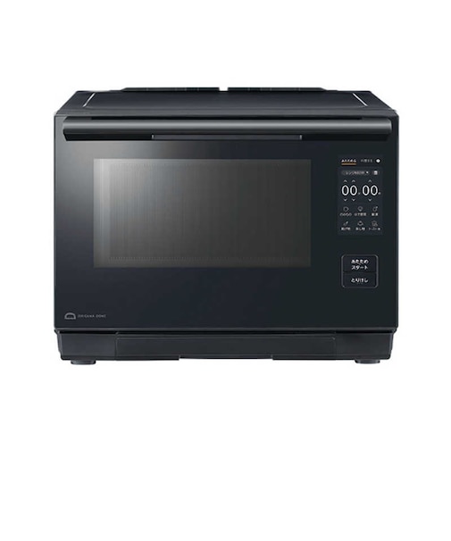 東芝　過熱水蒸気オーブンレンジ 26L フラット 石窯ドーム 64眼赤外線センサー 熱風2段300℃ カラータッチ液晶 ブラックERD4000CK