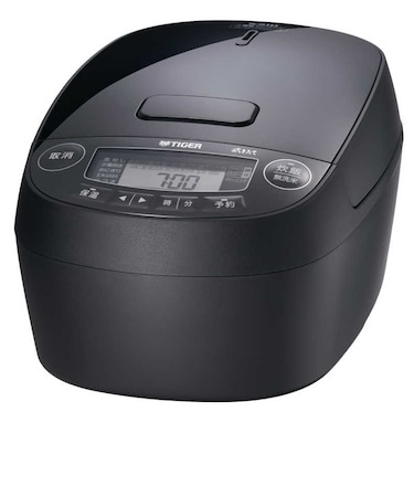 タイガー　炊飯器 5.5合 炊きたて 圧力IHジャー 遠赤3層土鍋コート釜 グロスブラックJPVM100