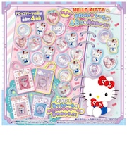 タカラトミー　キラ★ガチャシール ぷっくりドロップ 専用別売セット ハローキティｷﾗｶﾞﾁｬﾌﾟｯｸﾘｾﾝﾖｳ_ｷﾃｨ