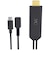 カシムラ　1m HDMI変換ケーブル iPhone専用 USB-C中継 ［Type-Cオス・オス /HDMI］KD265
