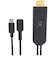カシムラ　1m HDMI変換ケーブル iPhone専用 USB-C中継 ［Type-Cオス・オス /HDMI］KD265