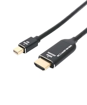 ナカバヤシ　miniDisplayPort → HDMI変換ケーブル 2m 4K60Hz対応DPM4KC20BK