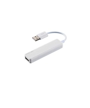 エレコム　USBHUB2.0/バスパワー/4ポート/ホワイトU2HA421BXWH