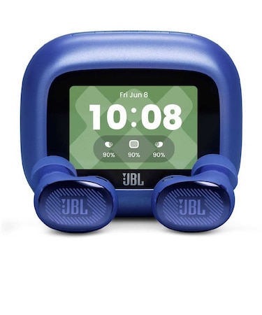 JBL　完全ワイヤレスイヤホン ［ワイヤレス(左右分離) / カナル型 / ノイズキャンセリング対応 / Bluetooth対応］ ブルーJBLLIVEBUDS4BLU