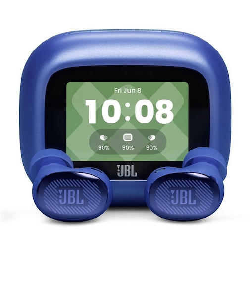 JBL　完全ワイヤレスイヤホン ［ワイヤレス(左右分離) / カナル型 / ノイズキャンセリング対応 / Bluetooth対応］ ブルーJBLLIVEBUDS4BLU
