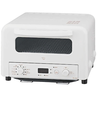 象印マホービン　オーブントースタ― こんがり倶楽部 マイコン自動タイプ 1300W/食パン4枚 ホワイトEQHM30