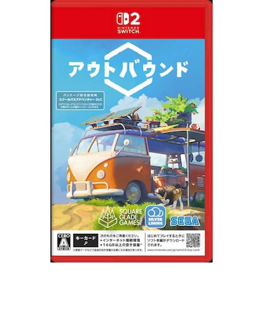 SILVERLINING　Switch2ゲームソフト Outbound(アウトバウンド)ﾐﾃｲ<br>★こちらの商品は人気商品のため、色違い・仕様違い等含め「一家族１台限り」でのご協力をお願いしております。