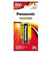 パナソニック　アルカリ乾電池 (9V形) 1本 ブリスター6LR61XJ1B