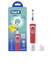 ブラウン　電動歯ブラシ Oral-B オーラルB すみずみクリーンキッズ プレミアム [ 回転式 / AC100V-240V ] レッドD1004132KPKMRDEL