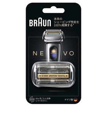 ブラウン　替刃 NEVO専用替刃 (シルバー)(推奨交換期間：約18ヵ月) ［網刃＋内刃セット］NEVOS