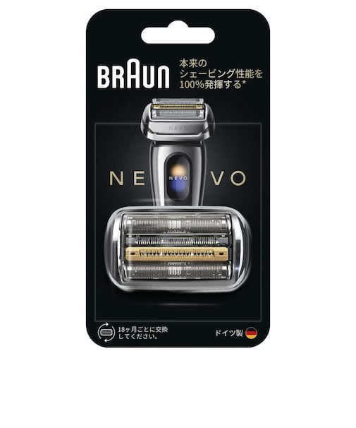 ブラウン　替刃 NEVO専用替刃 (シルバー)(推奨交換期間：約18ヵ月) ［網刃＋内刃セット］NEVOS