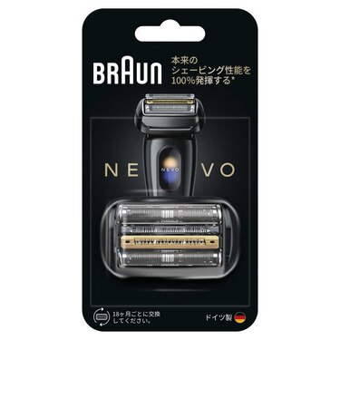 ブラウン　替刃 NEVO専用替刃 (グラファイトダスク)(推奨交換期間：約18ヵ月) ［網刃＋内刃セット］NEVOB