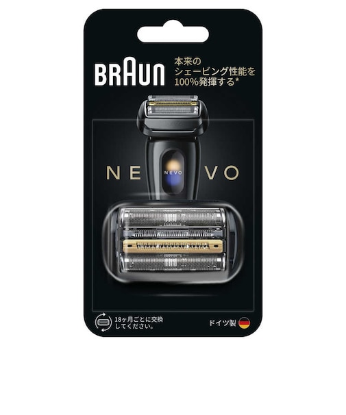 ブラウン　替刃 NEVO専用替刃 (グラファイトダスク)(推奨交換期間：約18ヵ月) ［網刃＋内刃セット］NEVOB