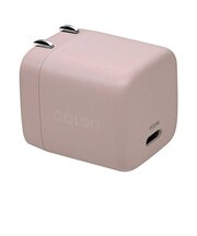 ラスタバナナ　calon AC充電器 Type-Cポート PD20W ［1ポート /USB Power Delivery対応］ スモーキーピンクRACC20W05SPK