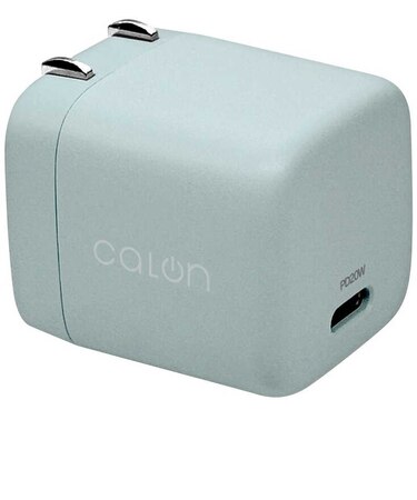 ラスタバナナ　calon AC充電器 Type-Cポート PD20W ［1ポート /USB Power Delivery対応］ スモーキーブルーRACC20W05SBL