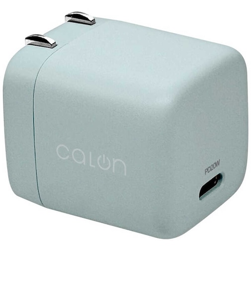 ラスタバナナ　calon AC充電器 Type-Cポート PD20W ［1ポート /USB Power Delivery対応］ スモーキーブルーRACC20W05SBL