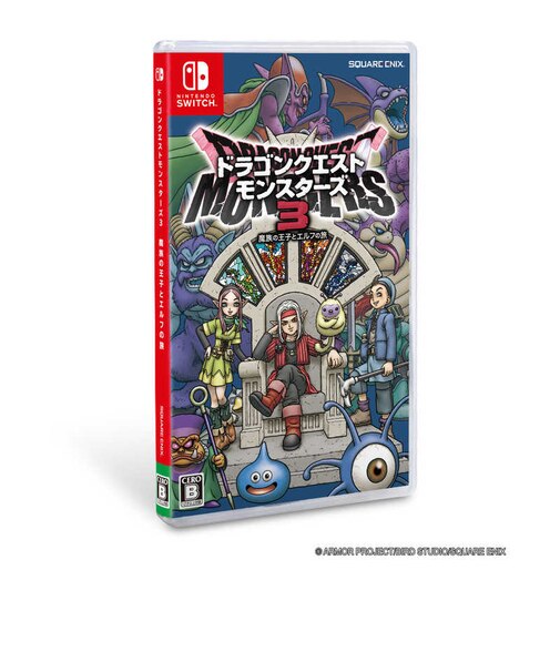 スクウェア・エニックス Switchゲームソフト ドラゴンクエストモンスターズ3魔族の王子とエルフの旅 通常版ドラゴンクエストモンスターズ3<br>★こちらの商品は人気商品のため、色違い・仕様違い等含め「一家族1台限り」でのご協力をお願いしております。