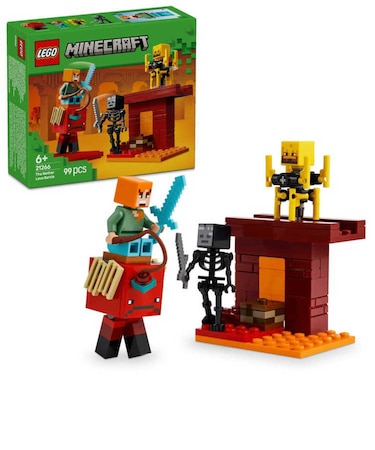 レゴジャパン　レゴ(LEGO) マインクラフト ネザーの溶岩バトル21266