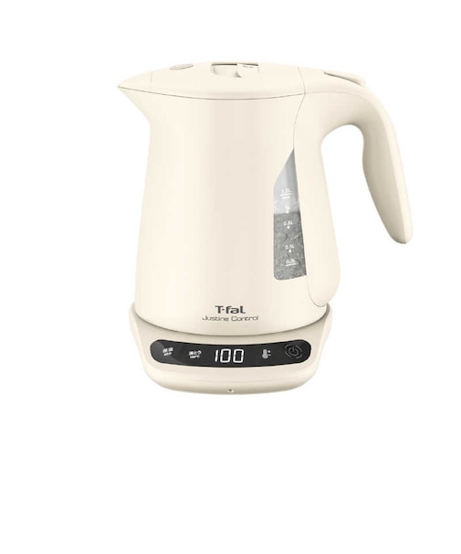T-FAL　ティファール 電気ケトル ジャスティン コントロール 1.2L アイボリー KO5T0AJ0