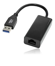 ビックアイデア 有線LANアダプター USB TYPE-A ブラック BIMLUAU3AK