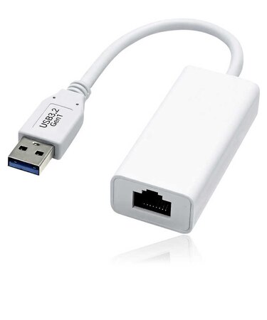 ビックアイデア　有線LANアダプター USB TYPE-A ホワイト BIMLUAU3AW