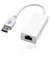 ビックアイデア　有線LANアダプター USB TYPE-A ホワイト BIMLUAU3AW