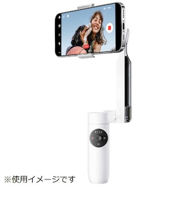 INSTA360　Insta360 Flow スマートフォン用スタビライザー Standalone(スタンドアロン)　ホワイト CINSABBA_FLOW01
